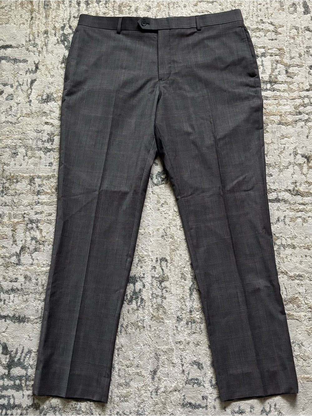 B by Brooks Brothers Pleated Wool Blend Dress Pants 38x32 NEW Brown